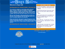Tablet Screenshot of kingscall.org